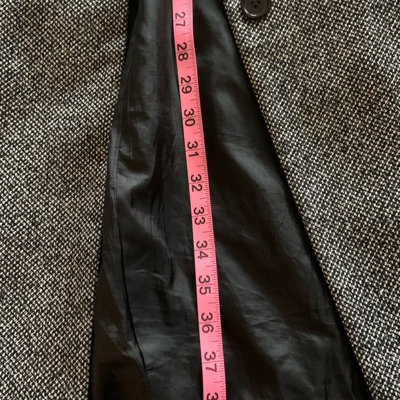 Italian tweed wool classic light coat - Picture 10 of 13